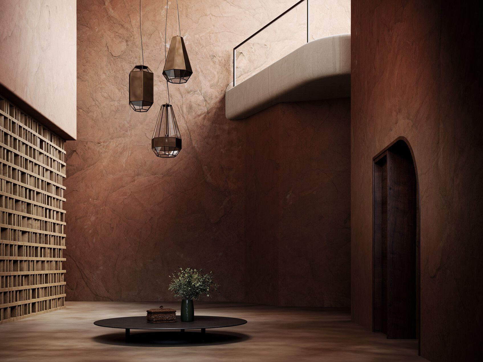 Латунный подвесной светильник Il Fanale Massira ARCH-00013679 - Вид №2