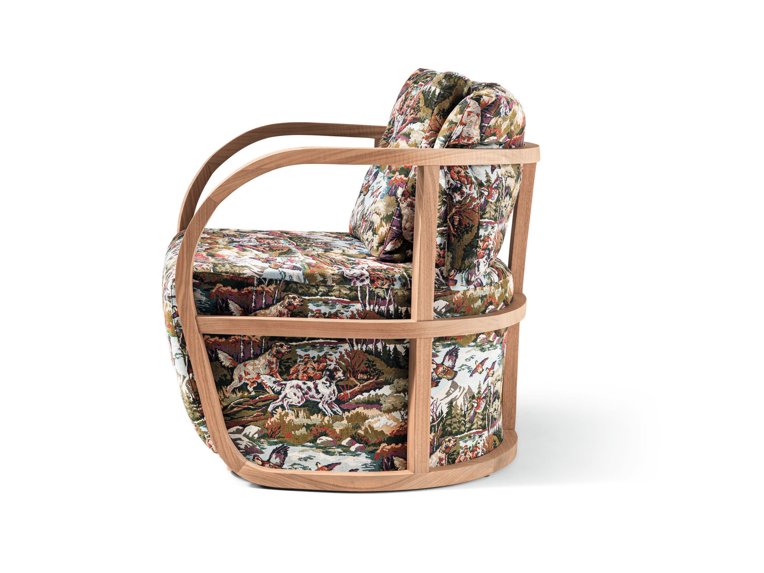 Тканевое кресло с подлокотниками Fratelli Boffi Fabula ARCH-00076812 - Вид №1