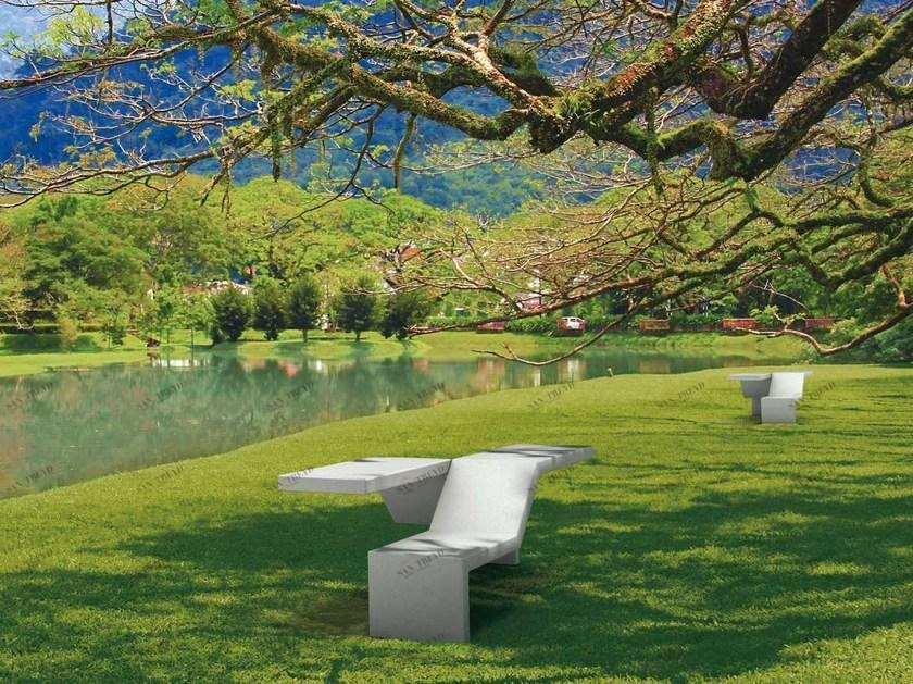 Metalco Модульная скамья из реконструированного камня без спинки sun-id-1511807