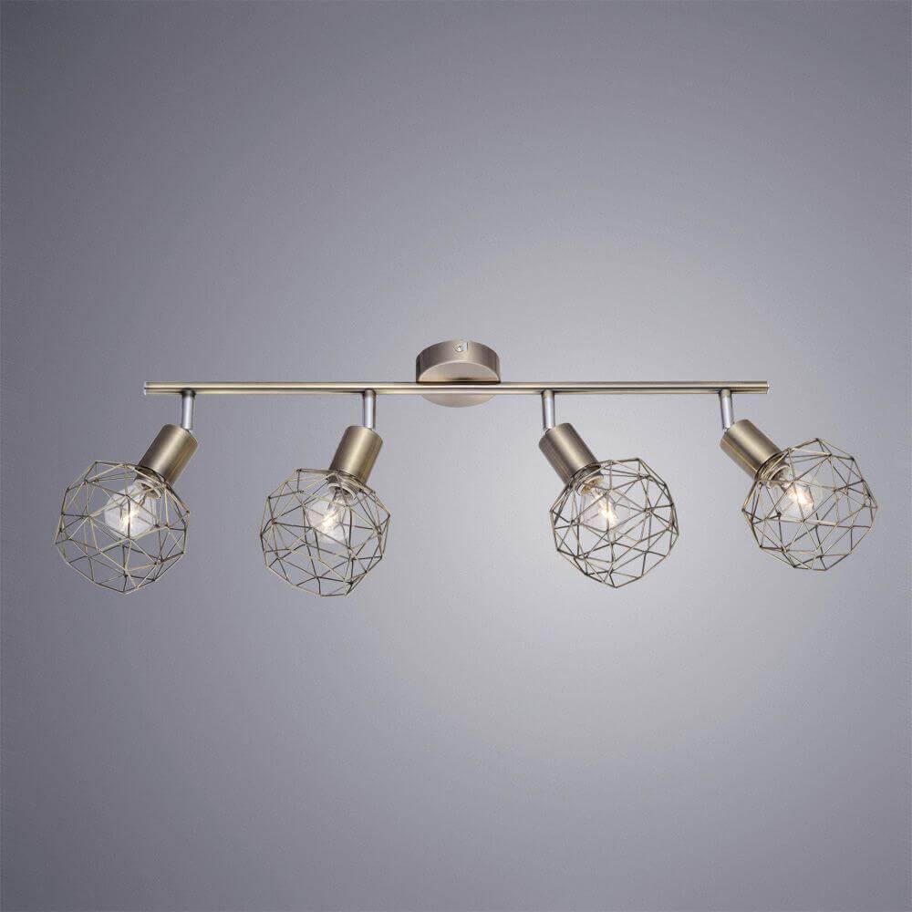 Спот потолочный на 4 лампы бронзовый Sospiro A6141PL-4AB ARTE LAMP SOSPIRO 00-3924241 Бронза  - Вид №1