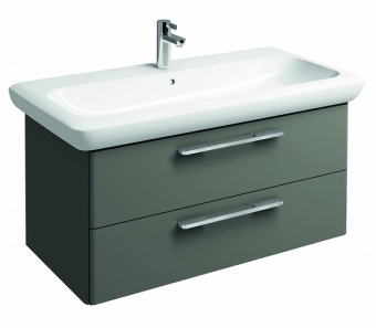 121900000 Подвесная раковина настенная прямоугольная Keramag  - Вид №4