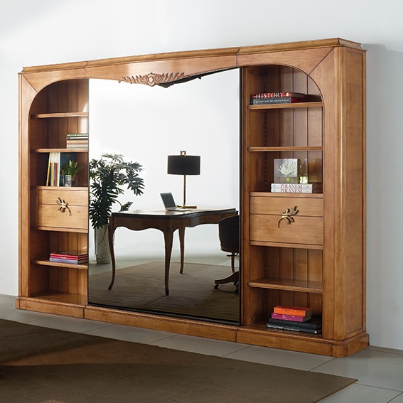 002314 Книжный шкаф с ТВ AM Classic Gala Santreyd - Вид №1