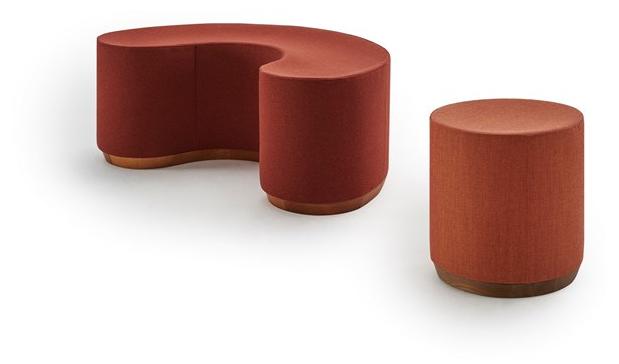 Sancal Круглый пуф из ткани Dividuals sun-id-1381316 - Вид №5