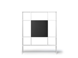 Алюминиевый модульный книжный шкаф