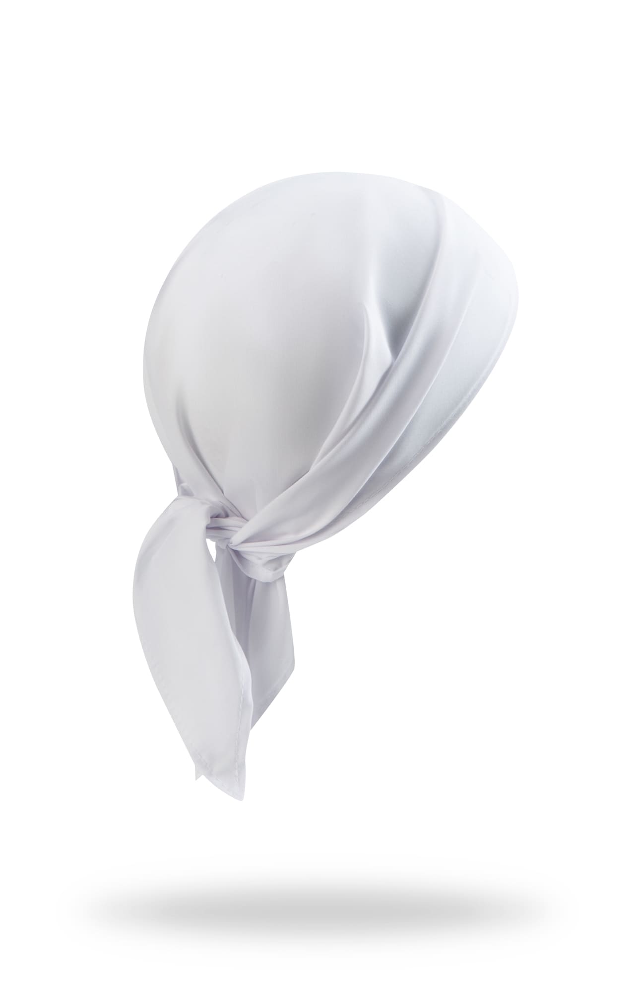 59287 Косынка ткань "Тиси" белая  Повар  размер Спецодежда  - Вид №1