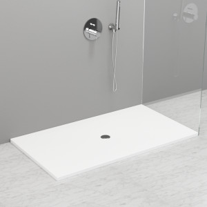 704712 Душевой поддон из акрила H3 белый в комплекте с сифоном, цвет Белая глазурь Kerasan DOCCIA Италия