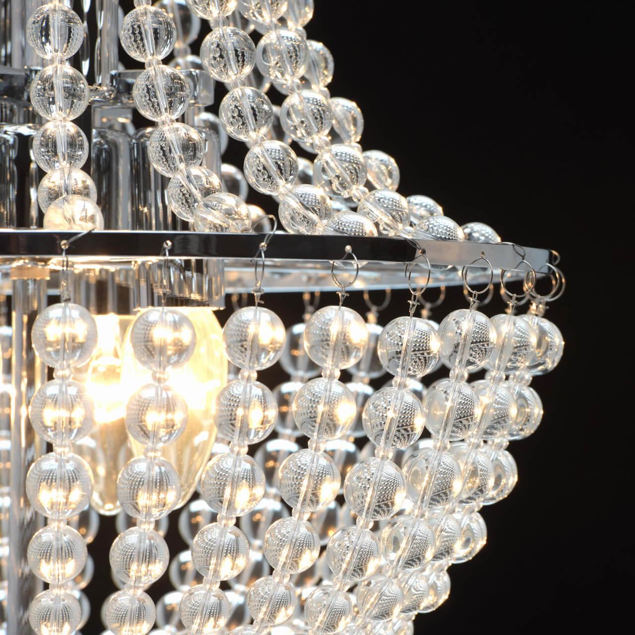 Подвесная люстра MW-Light Бриз 464018506 MW-LIGHT ДИЗАЙНЕРСКИЕ, БРИЗ 193989 Хром  - Вид №2