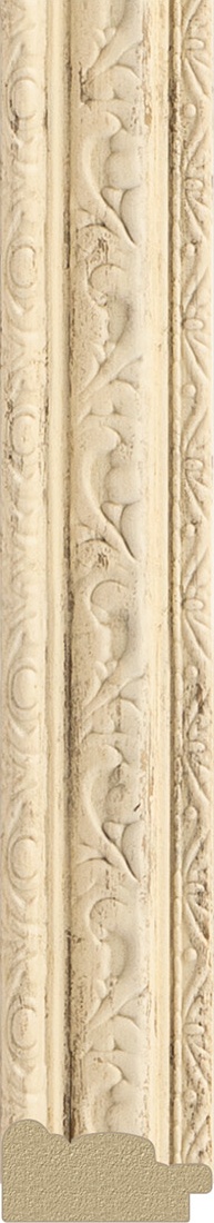 BY 1085 Зеркало в багетной раме - слоновая кость 51 mm EVOFORM Definite - Вид №2