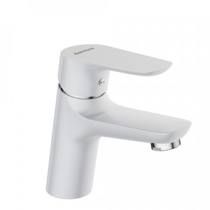 770210200 смеситель для умывальника белый Damixa Origin Bit