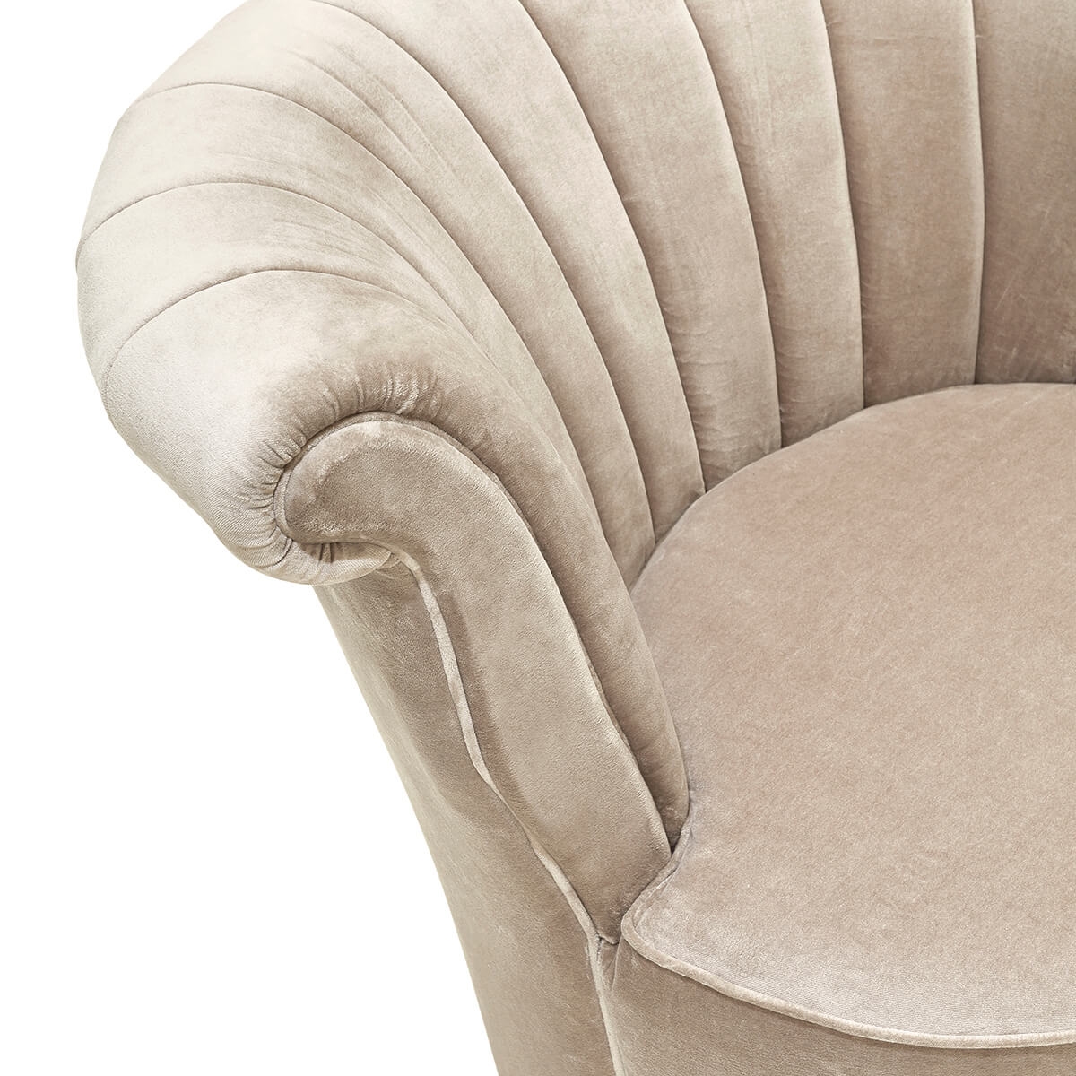 706049-SD ABHIKA КРЕСЛО FAN VELVET  - Вид №1