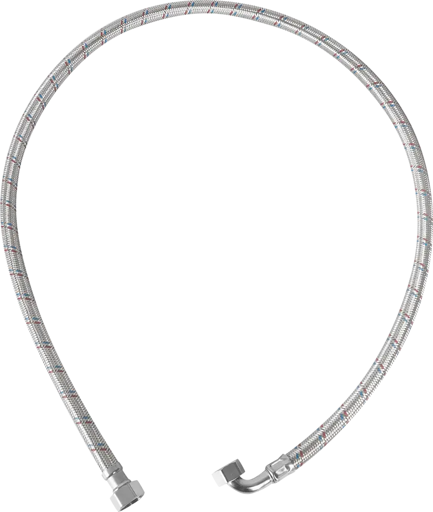 86853138 Гибкая подводка для воды угловая Aquabeam 3/4 150 см внутренняя резьба STLM-0805599