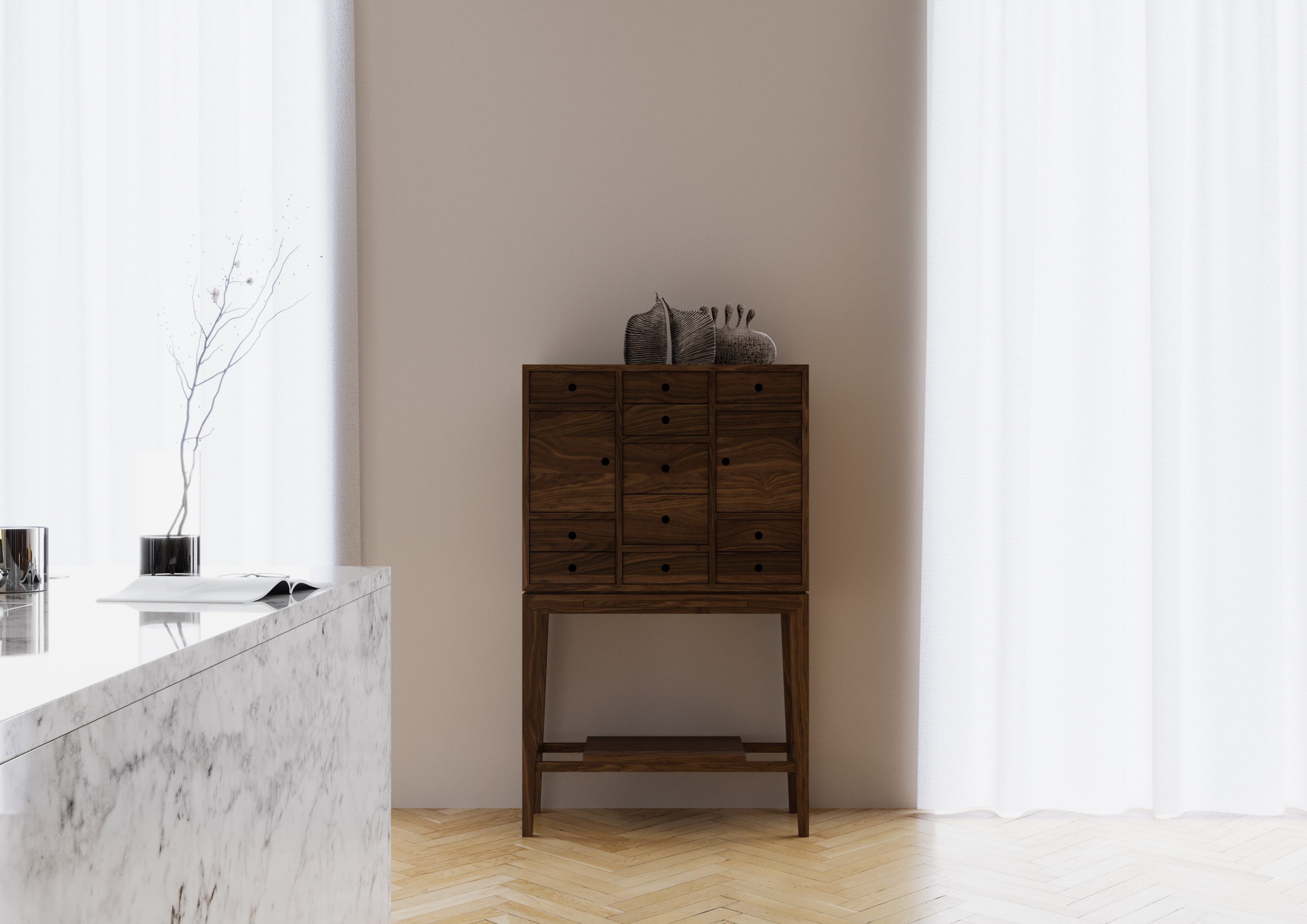 Деревянный комод Wewood CONTADOR LIMITED EDITION ARCH-00081299 - Вид №2