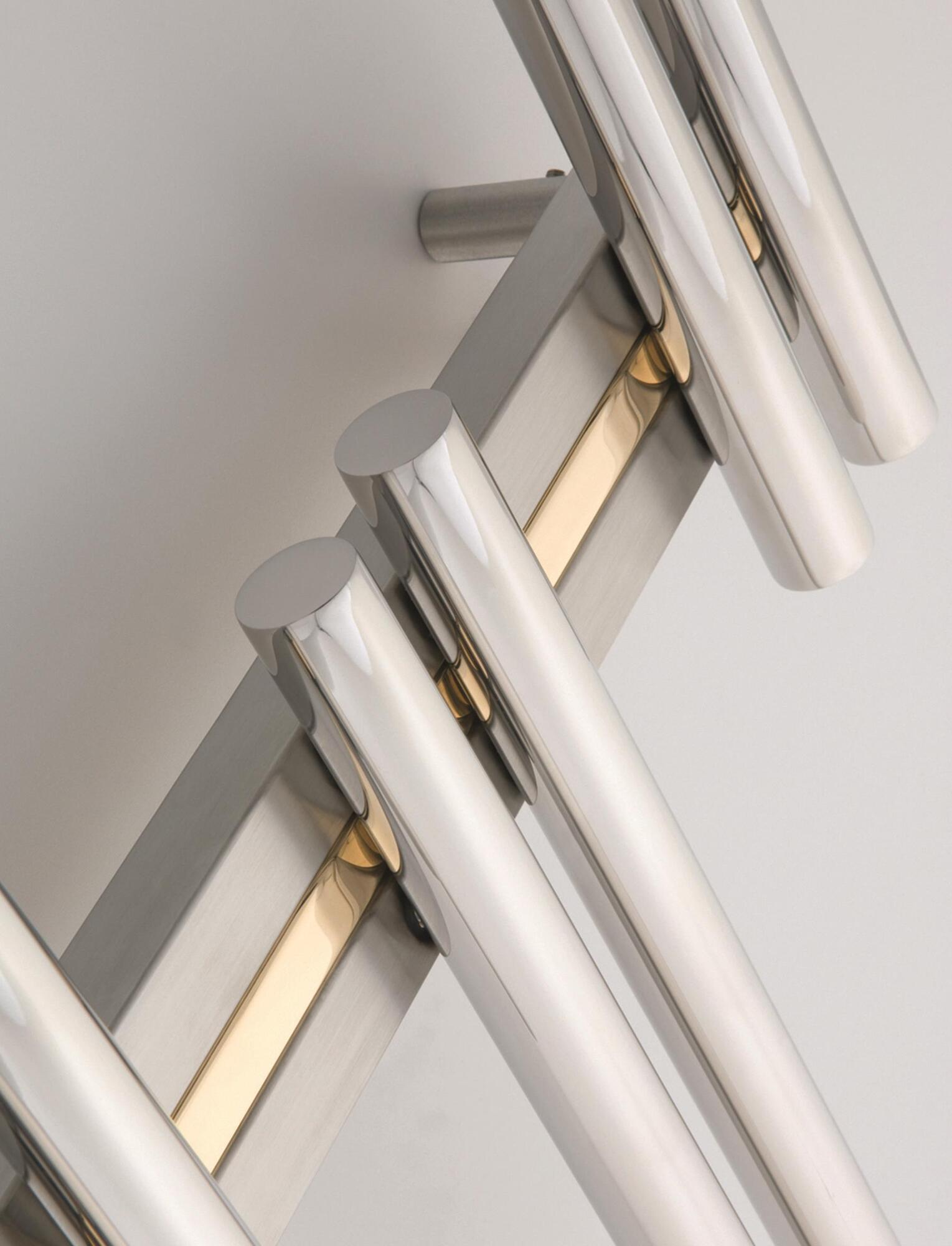 Полотенцесушитель Hammam SEVEN Stainless steel  комбинированный; электрический или водяной Сталь  - Вид №18