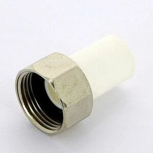 Вставка В с накидной гайкой PRO AQUA полипропиленовая 32х1"1/4