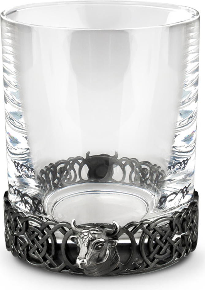 10671772 Русские самоцветы Стопка Бык Русские самоцветы, серебро 925 Серебро 925 