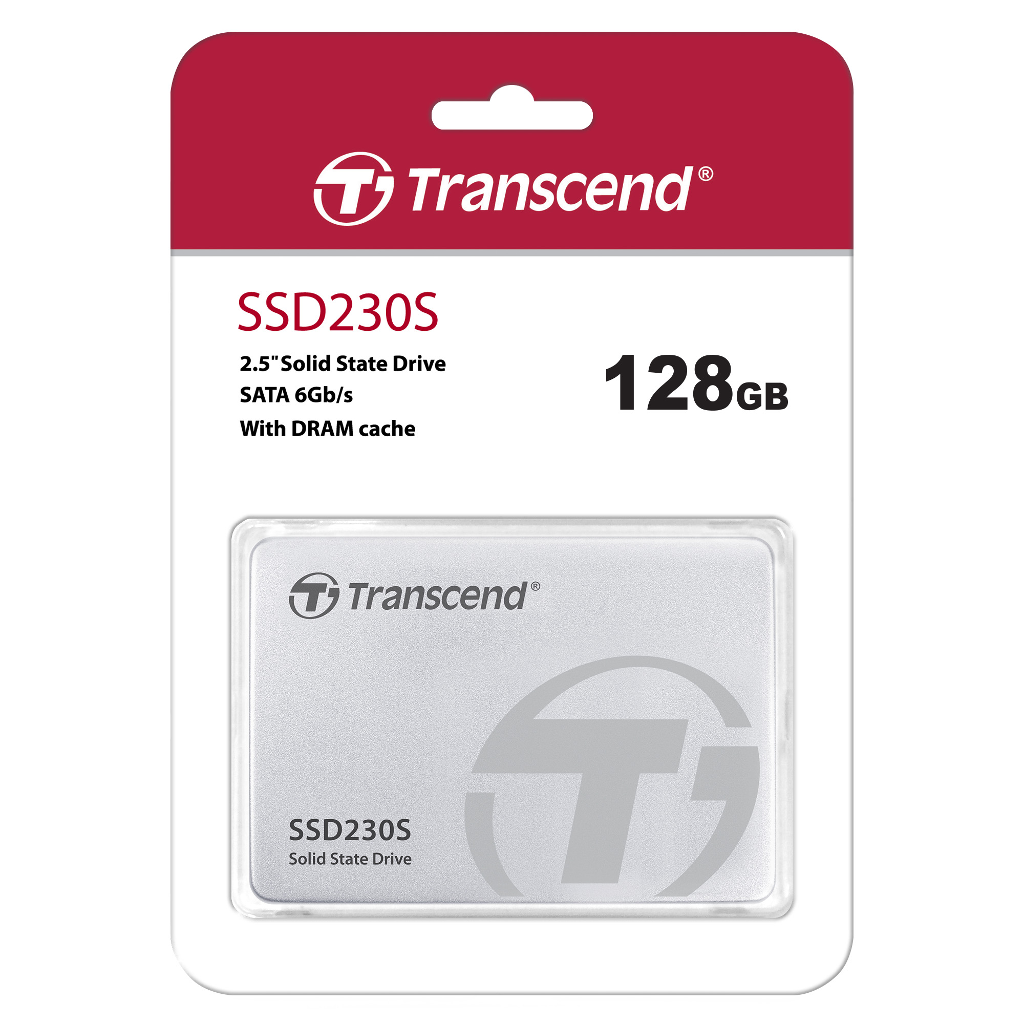 TS128GSSD230S 128gb ssd, 2.5", sata iii 6gb/s ssd230 3d nand Transcend Santreyd  - Вид №2