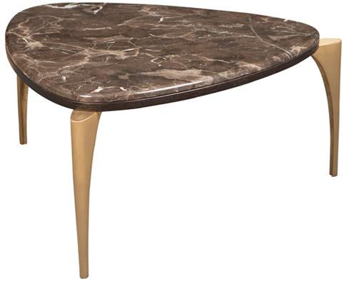 Hamilton Conte Paris Треугольный мраморный журнальный столик Manolo sun-id-1379898 - Вид №2