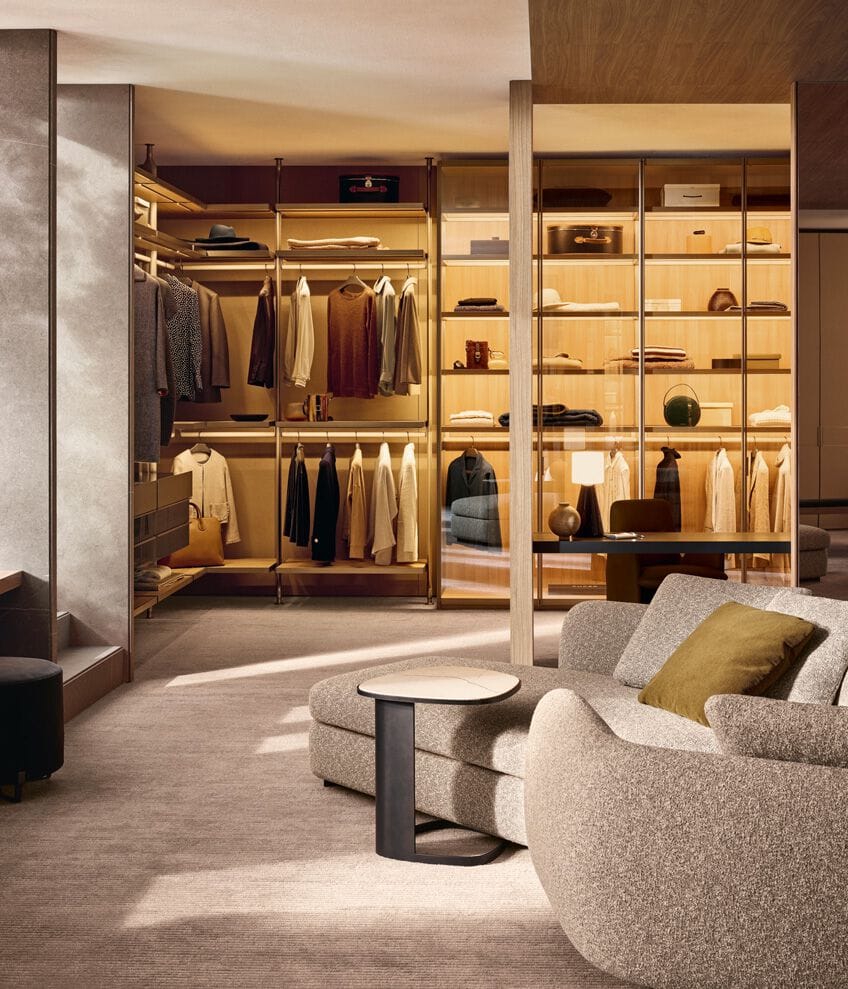 Ткань диван Poliform SAINT-GERMAIN ARCH-00058862 - Вид №7