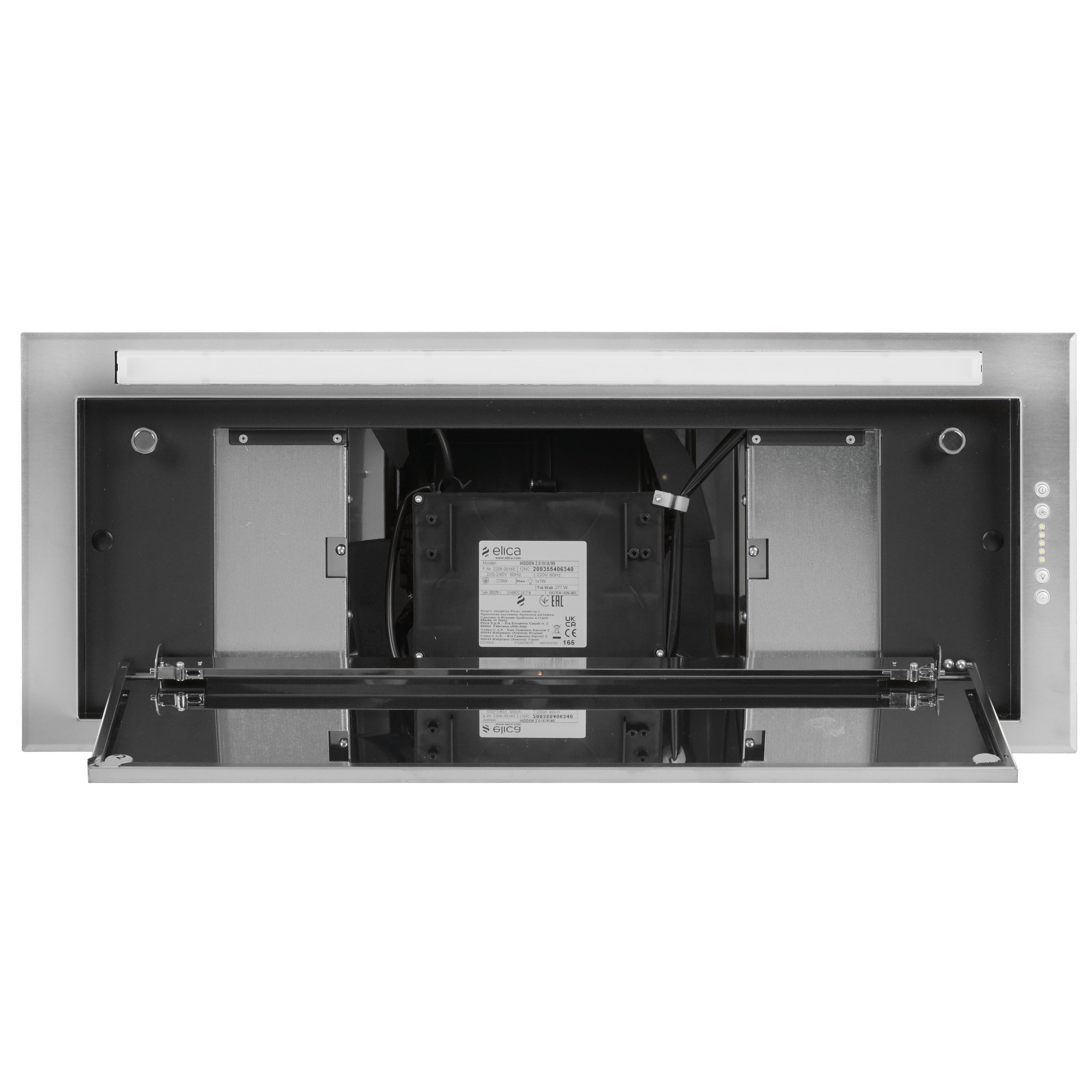 1223415 Вытяжка полновстраиваемая Elica HIDDEN 2.0 IX/A/90 серебристый/серебристый STDN-0015690 - Вид №7