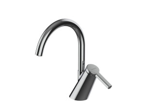 Однорычажный смеситель для раковины с регулируемым горлышком