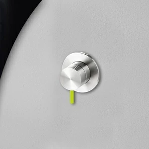 Девиатор двухрежимный глянцевая сталь с зеленой ручкой Toki Radomonte TKI10LCIL23