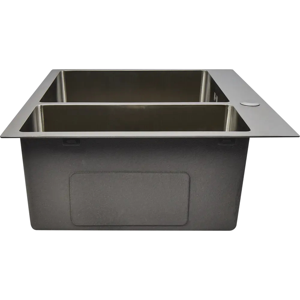 Врезная кухонная мойка DELINIA М12S 60×48 см с увеличенной гарантией 89337714 M12S STLM-1337328 - Вид №2