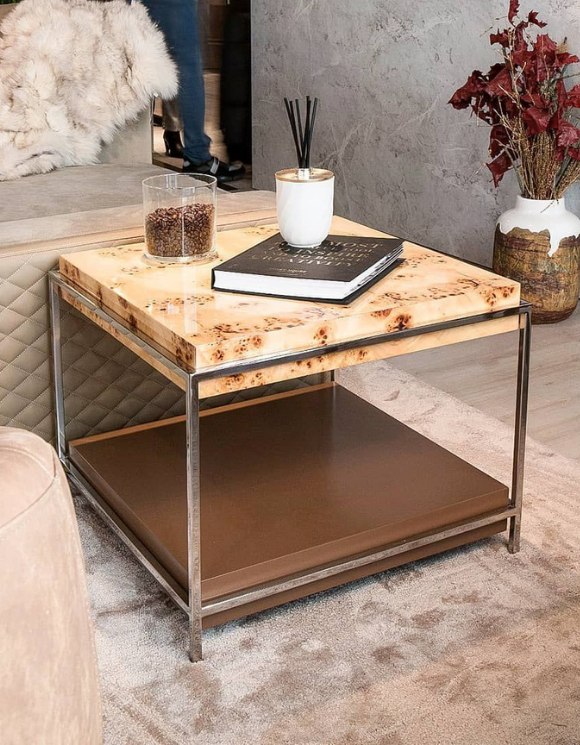 Боковые столы Aroma Side Table Covethouse CAFFE LATTE  - Вид №3