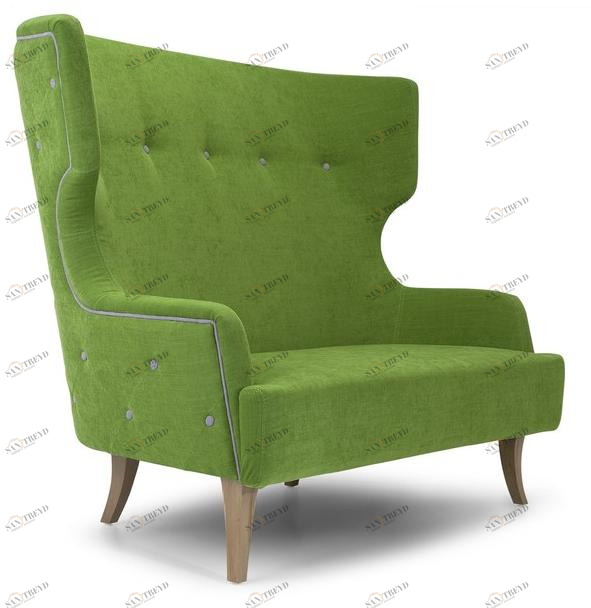 Domingo Salotti Диван из ткани с высокой спинкой Donna sun-id-1416210