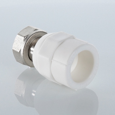 VTp.708.0.02505 Фитинг полипропиленовый с накидной гайкой Valtec 25 мм х 3/4"  - Вид №5