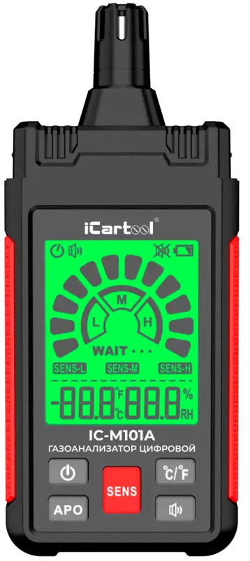 91387779 Газоанализатор цифровой iCartool IC-M101A STLM-0804861
