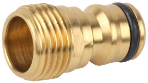 91110491 Штуцерный адаптер Profi 1/2″ с внешней резьбой латунь STLM-0489602 RACO