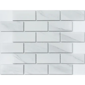 91582622 Декоративная мозаика Nsmosaic Pr4595-45 NS08PL0181 29.5x29.1см цвет Серый, серебристый STLM-0943757