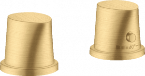 12422250 Термостатический смеситель для ванны на 2 отверстия AXOR STARCK ORGANIC