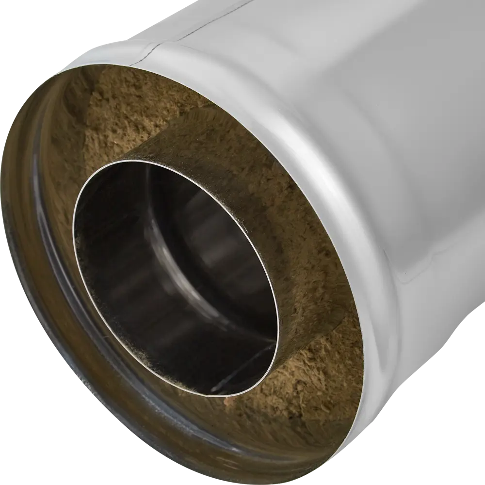 Сэндвич-труба КОРАКС для дымохода 0,5 м с теплоизоляцией 89888504 STLM-0080145