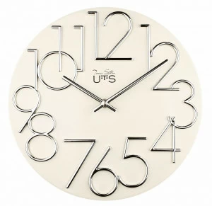 Часы настенные серебристые Tomas Stern 8030 TOMAS STERN  00-3872734 Серебро