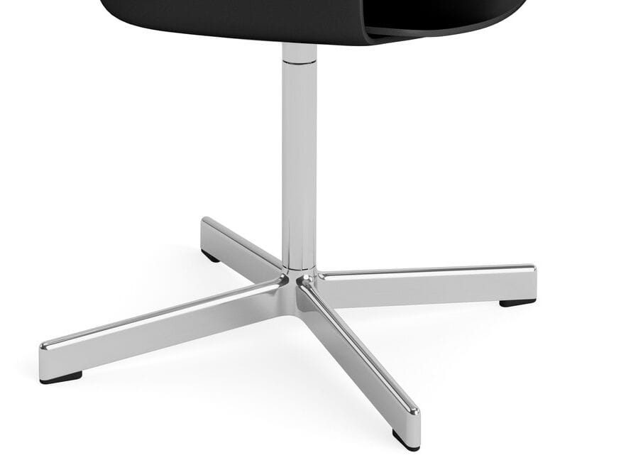 Вращающееся кресло из полипропилена с подлокотниками Hay макет ARCH-00133806 - Вид №3