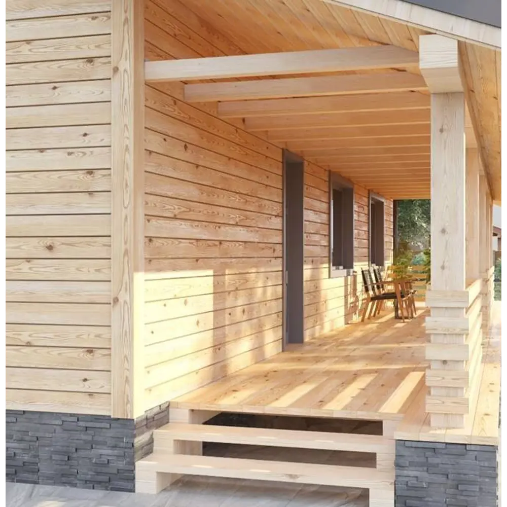 Santreyd Планкен из лиственницы для фасада и интерьера 20x140x1000 мм 82599743 STLM-0031084 - Вид №5