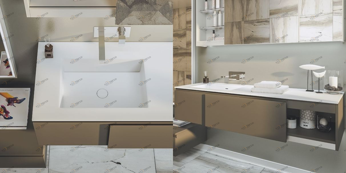 AQS5530180 Накладная раковина на столешницу  овальная MOMA Design Aqua