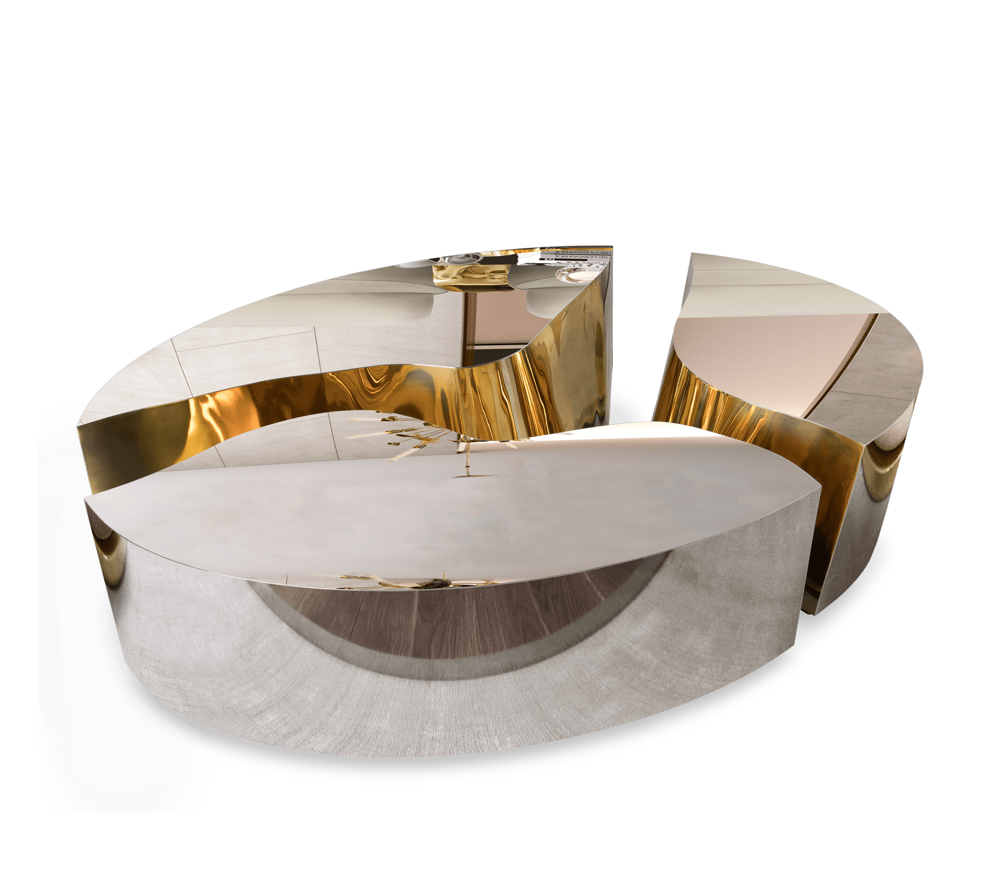 0-278 Овальный центральный стол Lapiaz Boca Do Lobo  - Вид №3