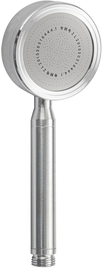 GFmark - Лейка для душа круглая, АНТИВАНДАЛЬНАЯ, из авиационного алюминия, код: 6017