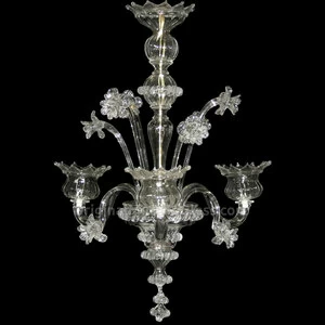 1123 ORIGINALMURANOGLASS Люстра Красота - Флорал - муранское стекло OMG  см