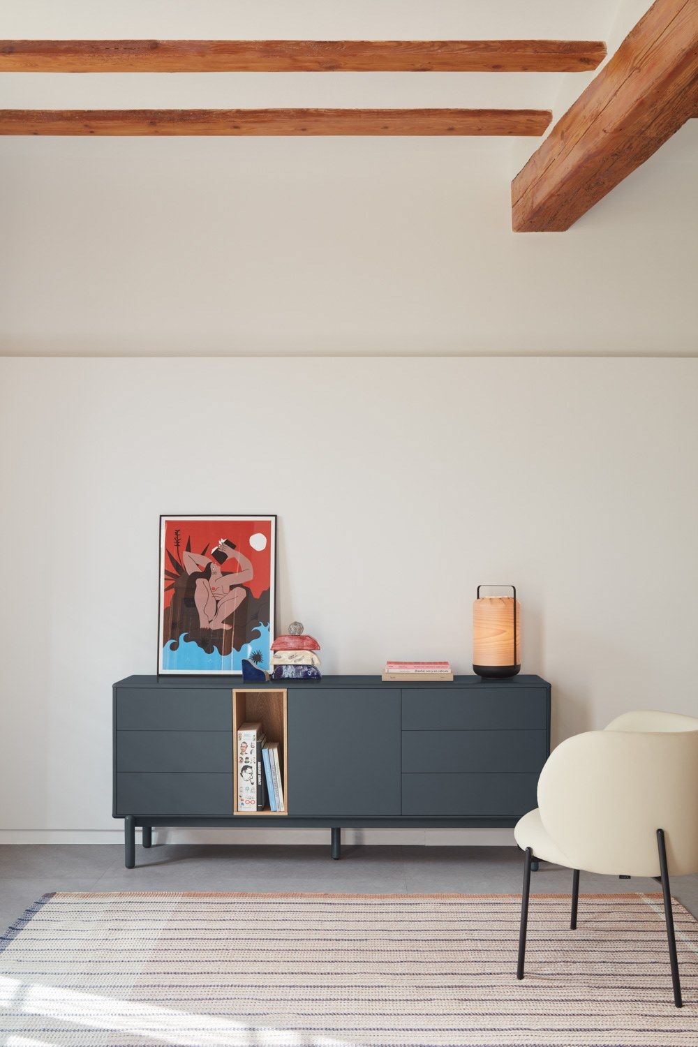 Шкаф из МДФ с распашными дверцами и ящиками TEULAT Corvo ARCH-00138554 - Вид №30