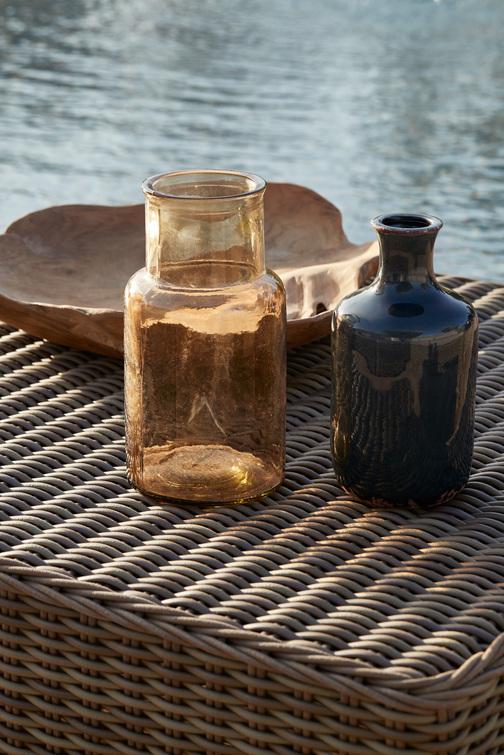 MNST1277 Приставные столики старый серый 8мм 101см x 96см Manutti San Diego - Вид №9