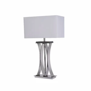 Настольная лампа Charlize от RVAstley 5426 RVASTLEY ИНТЕРЬЕРНЫЕ 061793 Белый;хром