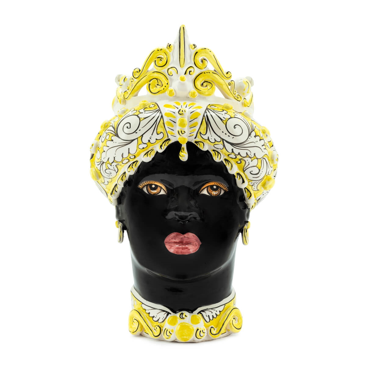 200656-20 ABHIKA ВАЗА MORO LADY MEDIUM YELLOW  - Вид №4