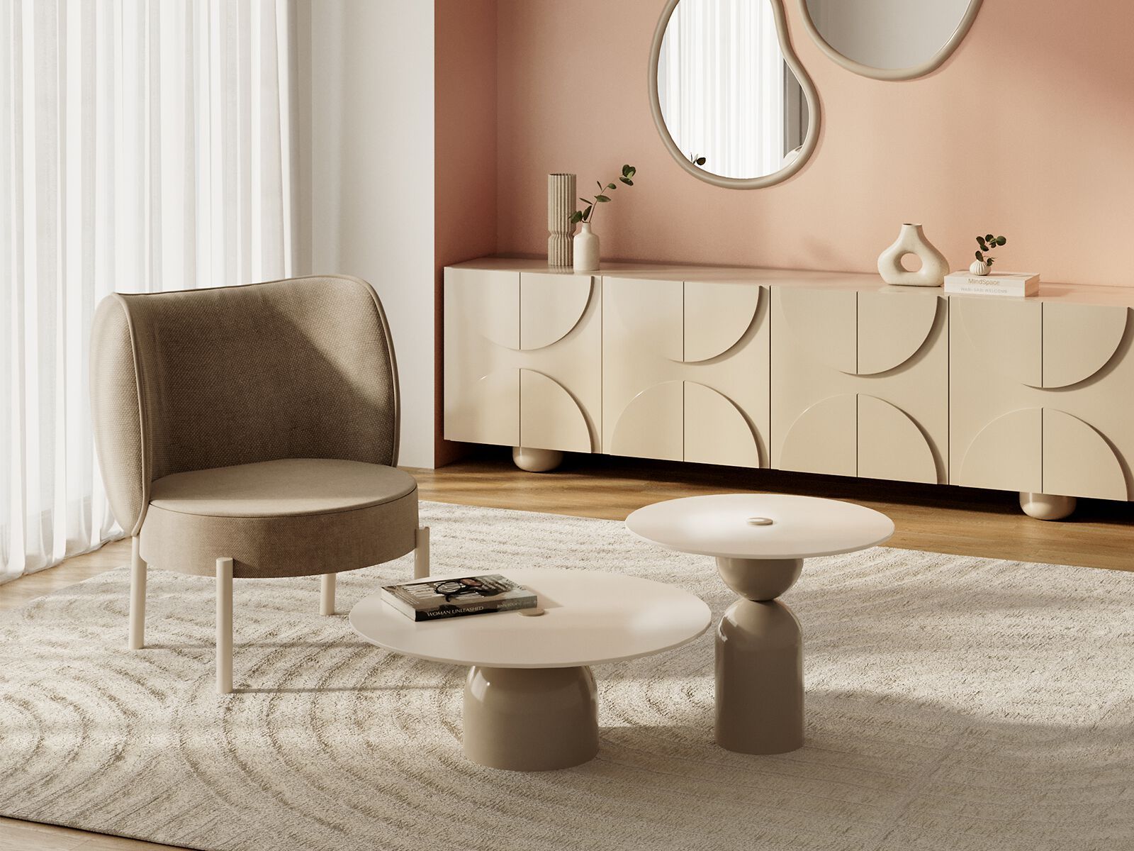 Тканевое кресло ANA ROQUE INTERIORS Городская ARCH-00032300 - Вид №1