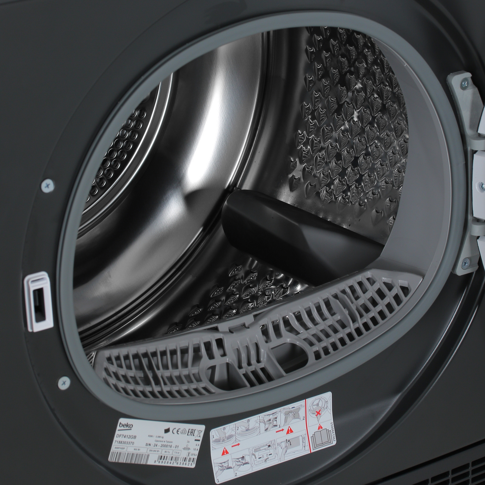 9062563 Сушильная машина Beko DF7412GB черный STDN-0040838 - Вид №6