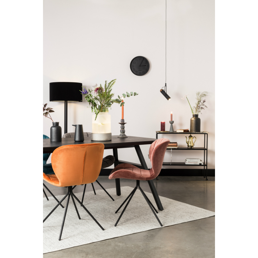 Стул OMG Velvet оранжевый Zuiver 1100367 - Вид №1