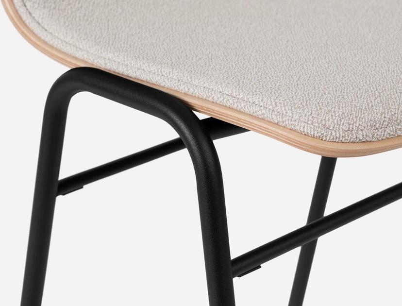 Hem Барный стул из стали и дерева со спинкой Touchwood sun-id-1468804 - Вид №5