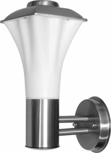 Уличный светильник настенный 50х14,5х14,5 см серебряный "Техно" 06188 FERON  00-3955997 Белый;серебро